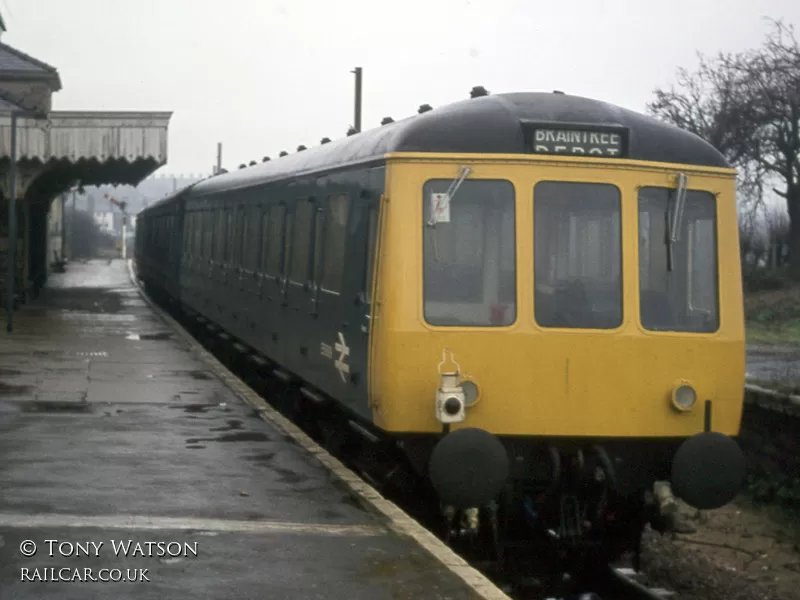 Class 116 DMU at Braintree