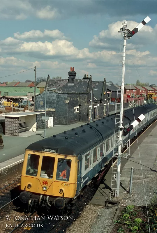 Class 116 DMU at Nantwich