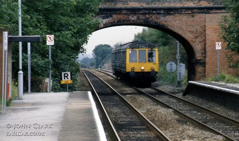 Class 116 DMU at Elton &amp; Orston