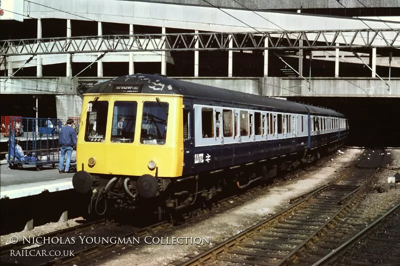 Class 116 DMU at Birmingham New Street