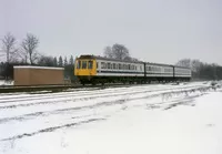 Class 117 DMU at Hinksey