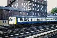 Class 117 DMU at London Paddington