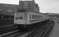 Class 117 DMU at London Paddington