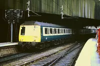 Class 117 DMU at Birmingham New Street