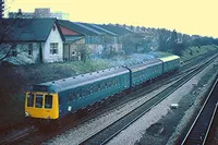 Class 117 DMU at Ealing