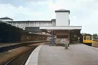 Class 117 DMU at Gloucester Eastgate