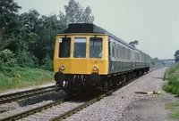 Class 117 DMU at Haresfield