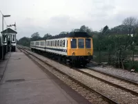 Class 117 DMU at Edenbridge