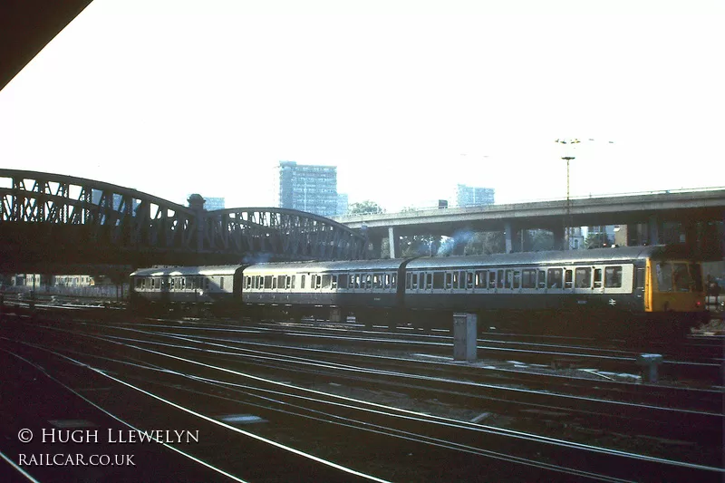 Class 117 DMU at London Paddington