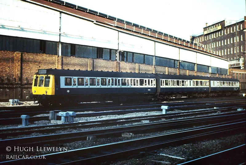 Class 117 DMU at London Paddington