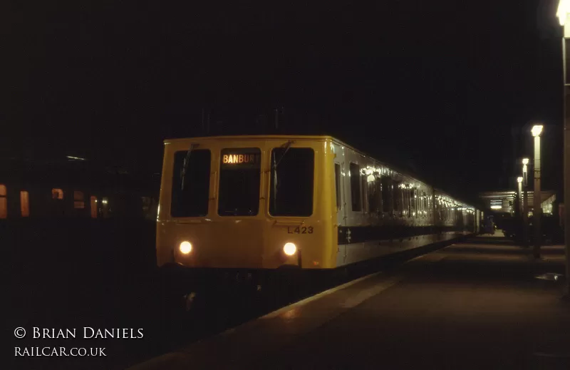 Class 117 DMU at Oxford