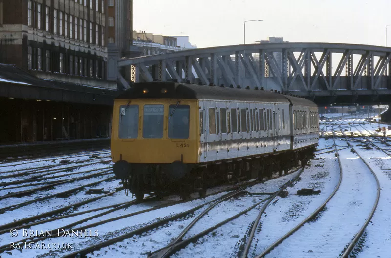 Class 117 DMU at London Paddington