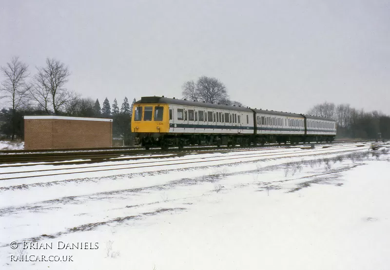 Class 117 DMU at Hinksey