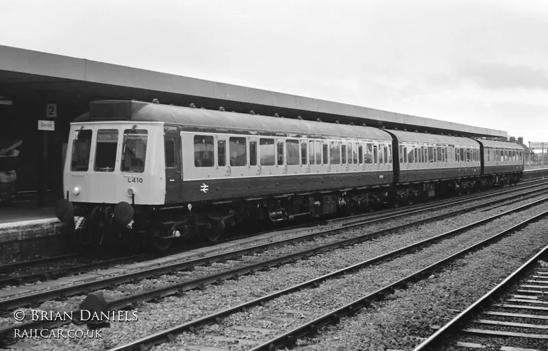 Class 117 DMU at Oxford