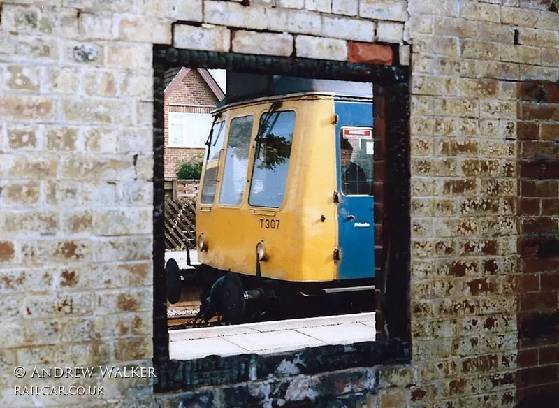 Class 117 DMU at Attenborough