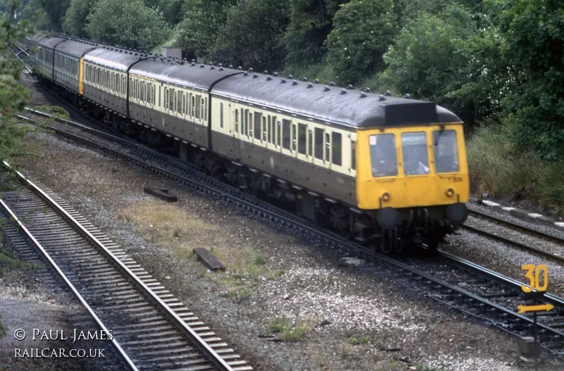 Class 117 DMU at Water Orton