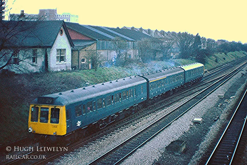 Class 117 DMU at Ealing