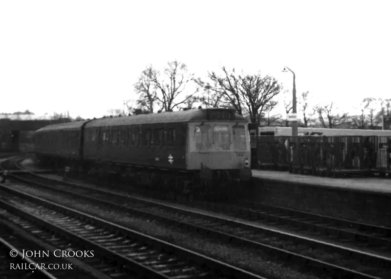 Class 117 DMU at Hereford