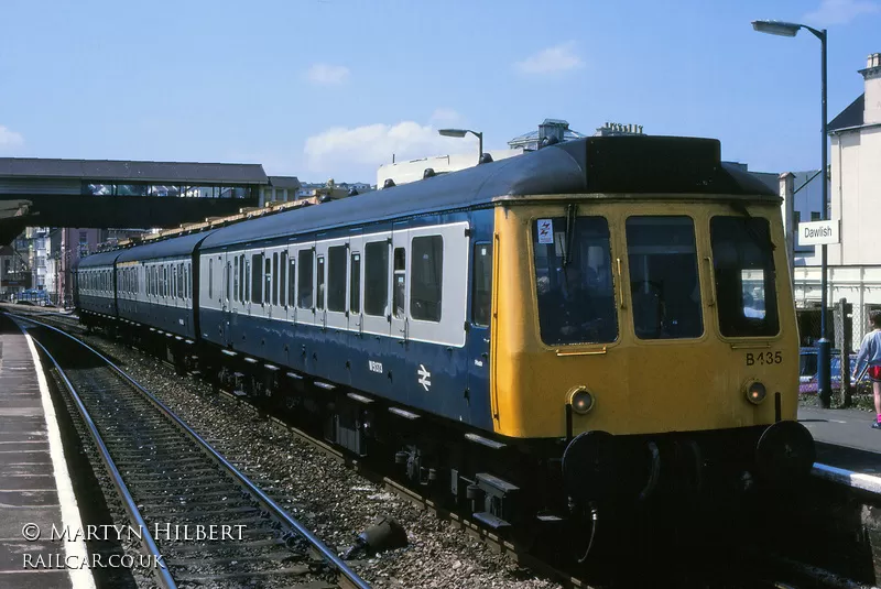 Class 117 DMU at Dawlish