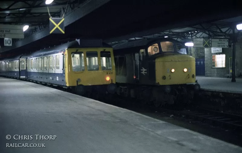 Class 117 DMU at Bristol Temple Meads