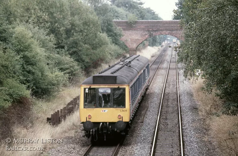 Class 117 DMU at near Betchworth