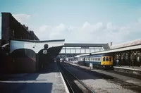 Class 118 DMU at Worcester Shrub Hill