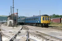 Class 118 DMU at St Blazey