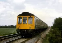 Class 118 DMU at Stoke Edith