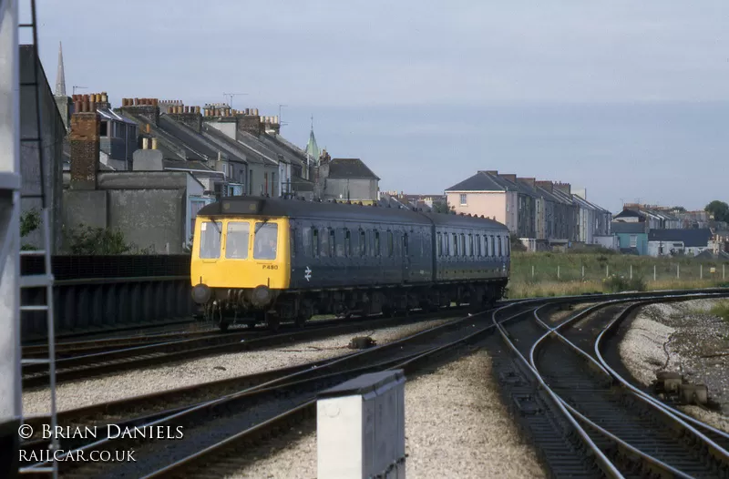 Class 118 DMU at Plymouth