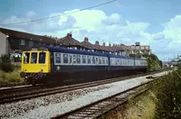 Class 119 DMU at Parson Street, Bristol