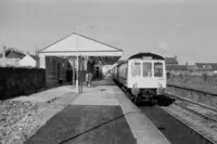 Class 119 DMU at Pembroke Dock