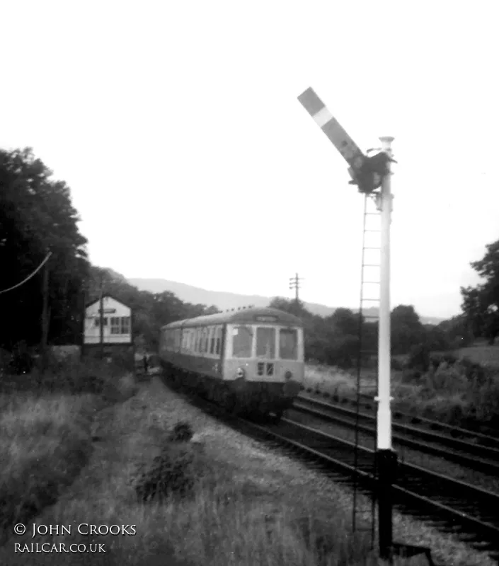 Class 119 DMU at Llanrwst