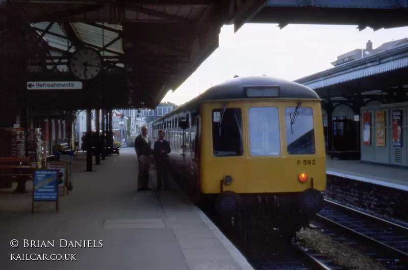 Class 119 DMU at Paignton