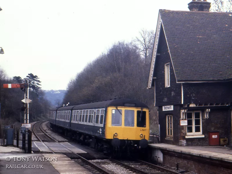 Class 119 DMU at Betchworth