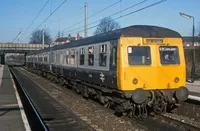 Class 120 DMU at Leyland