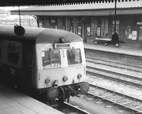 Class 120 DMU at Hereford