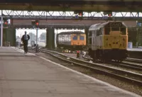 Class 120 DMU at Nottingham