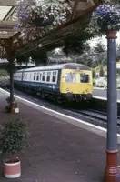 Class 120 DMU at Aberdour