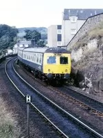 Class 120 DMU at Burntisland