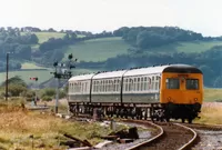 Class 120 DMU at Whitland station