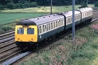 Class 120 DMU at Winwick Junction