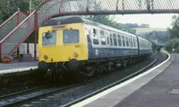 Class 120 DMU at Aberdour