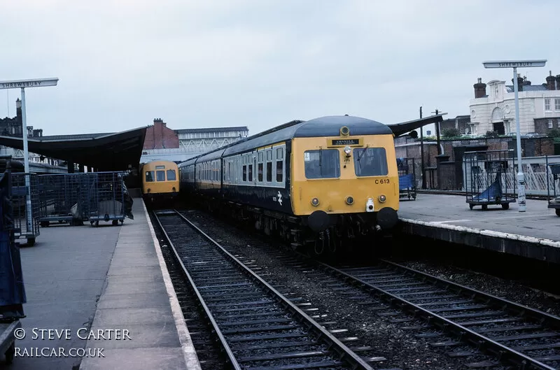 Class 120 DMU at Shrewsbury