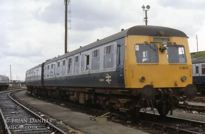 Class 120 DMU at Swansea Landore depot