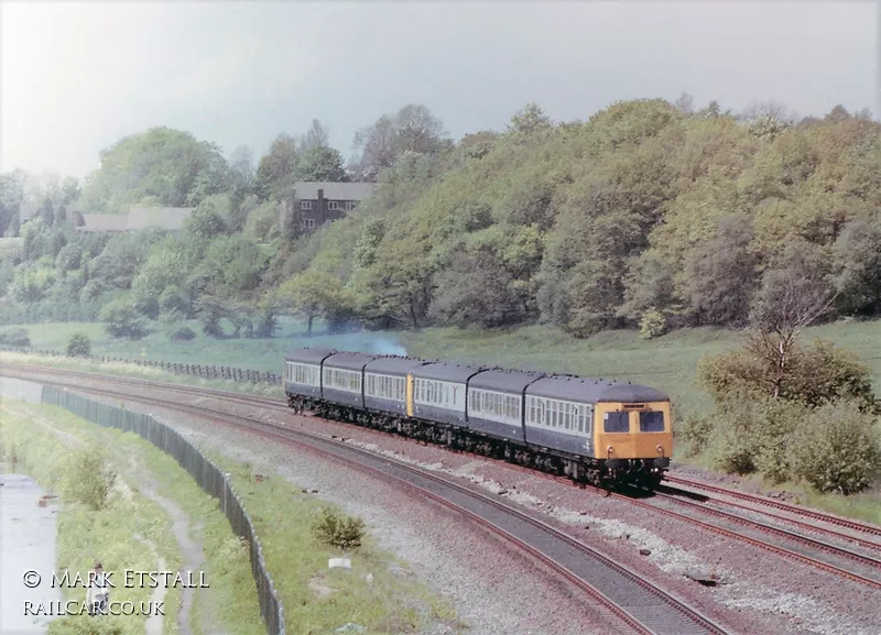 Class 120 DMU at Lostock Junction, Bolton