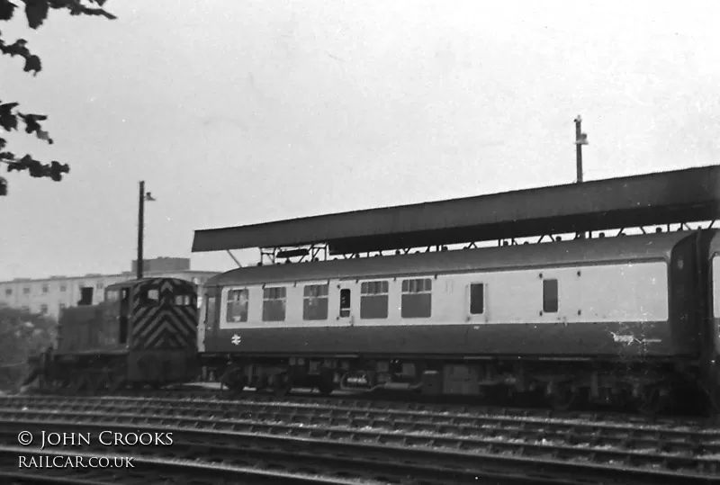 Class 120 DMU at Hereford depot