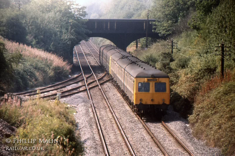 Class 120 DMU at Wigston GP Junction