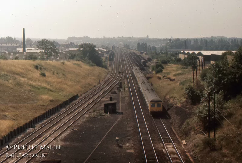 Class 120 DMU at Knighton