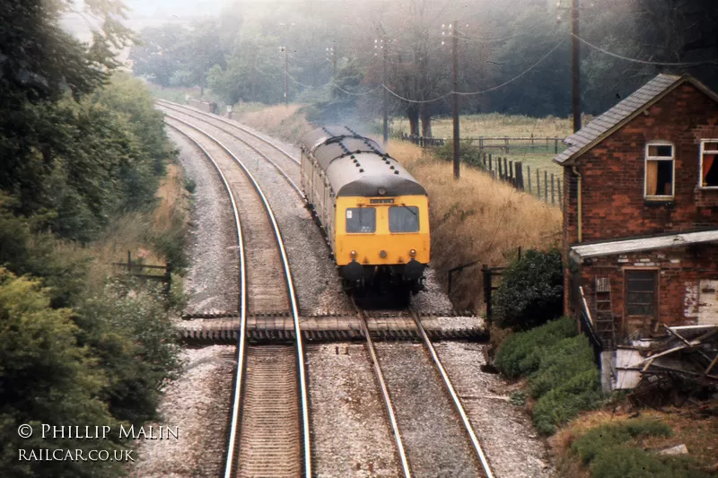 Class 120 DMU at Narborough