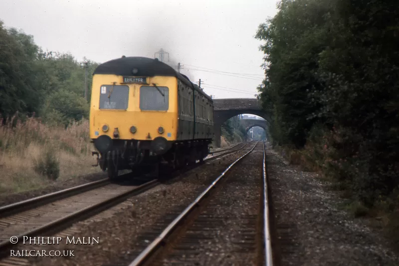 Class 120 DMU at Croft Stanton